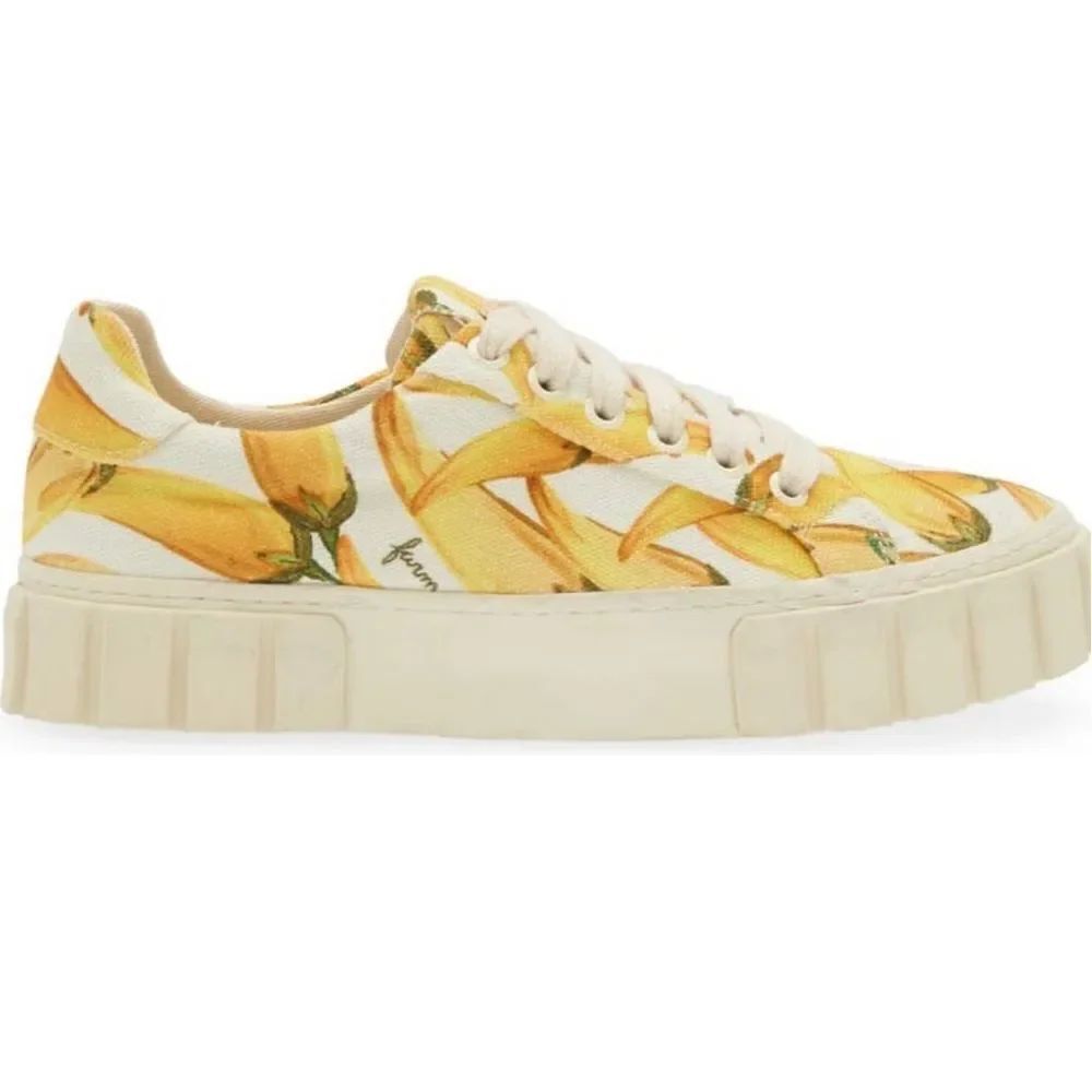 Farm Rio pepper print platform sneakers size 8 NWB - Picture 3 of 5
